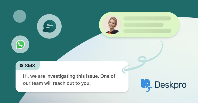 External Messaging Services for Customer Support