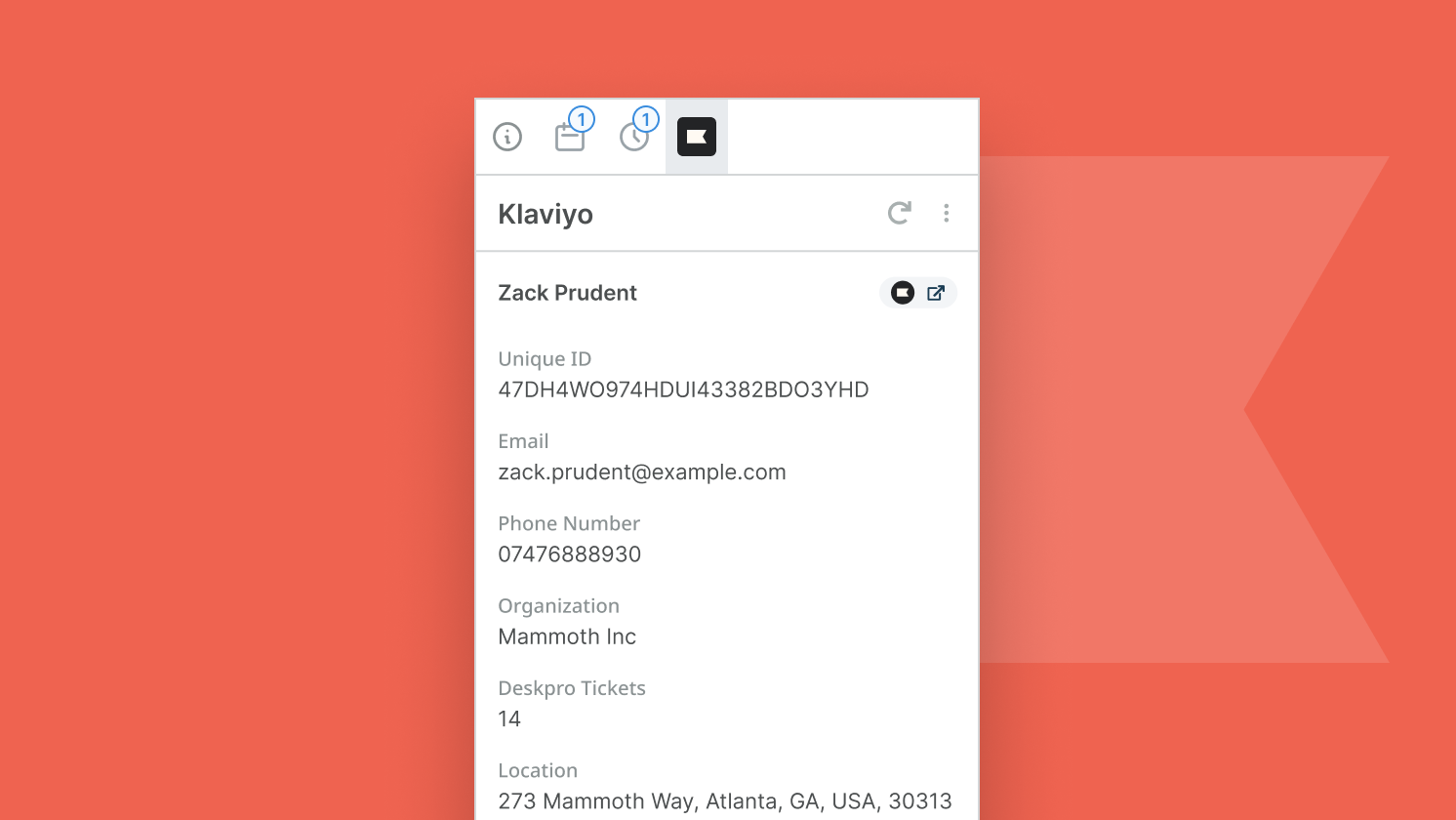 Klaviyo screenshot