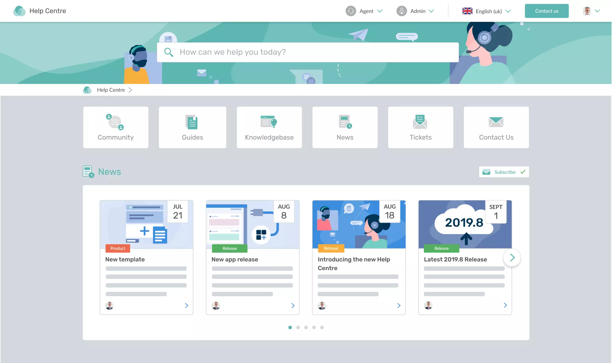 Manage multiple brands across Help Centers after